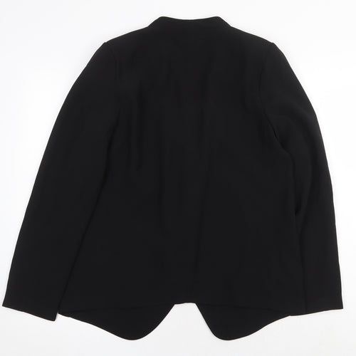 Casamia Womens Black Jacket Blazer Size 12