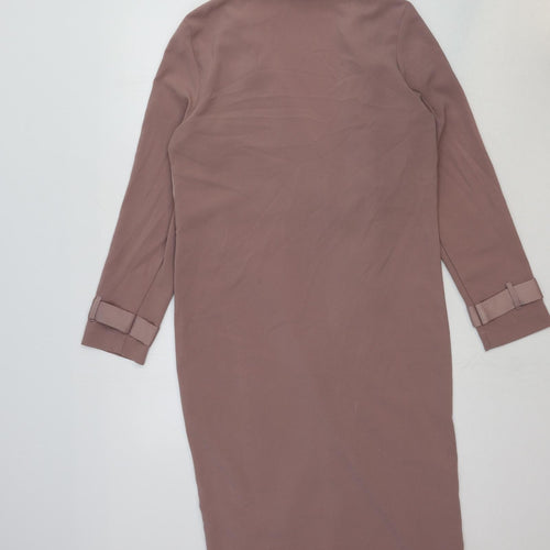 Miss Selfridge Womens Pink Polyester Jacket Size 8