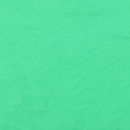 Marks and Spencer Womens Green V-Neck Viscose Pullover Jumper Size 22 Pullover