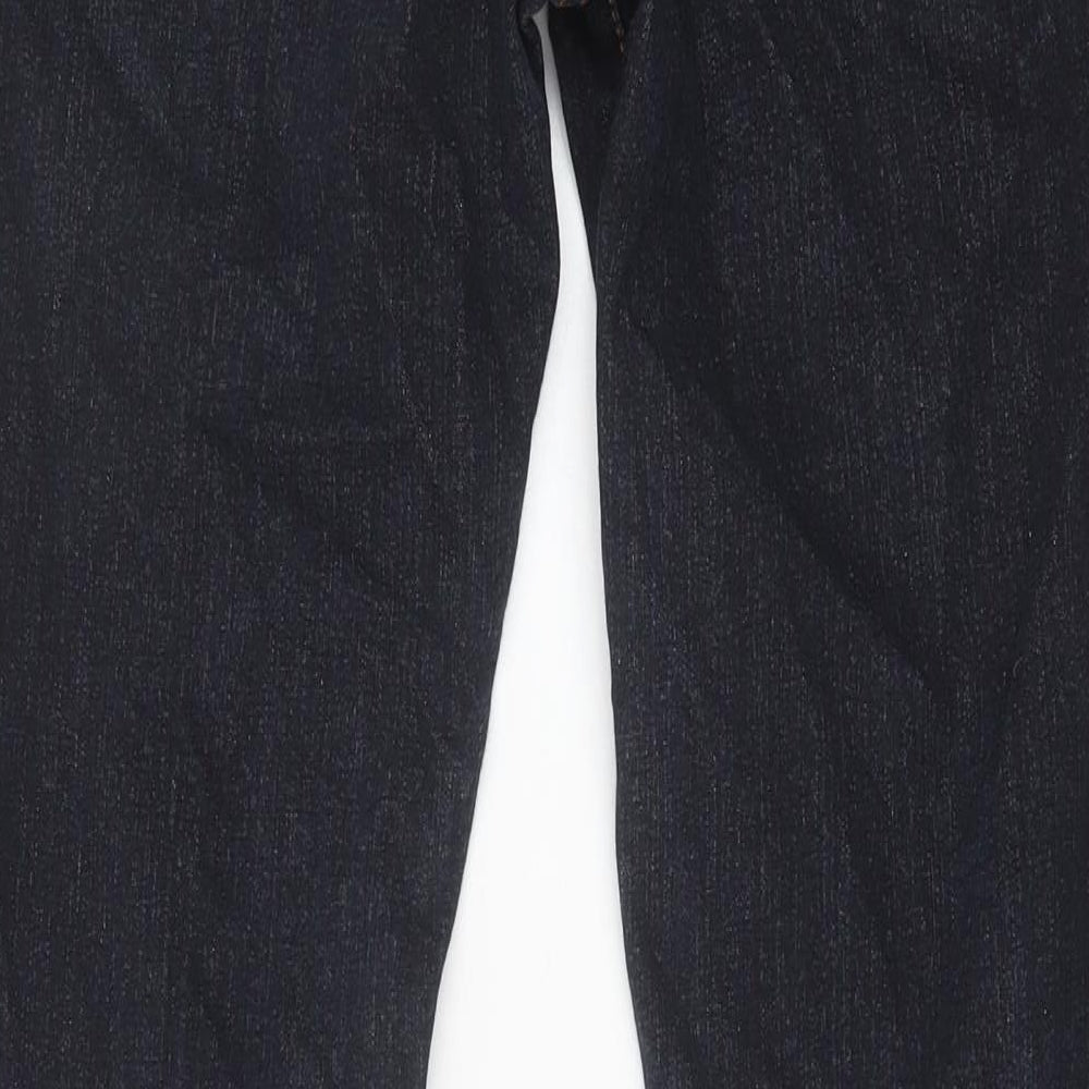 US Polo Assn. Mens Blue Cotton Straight Jeans Size 34 in Regular Zip