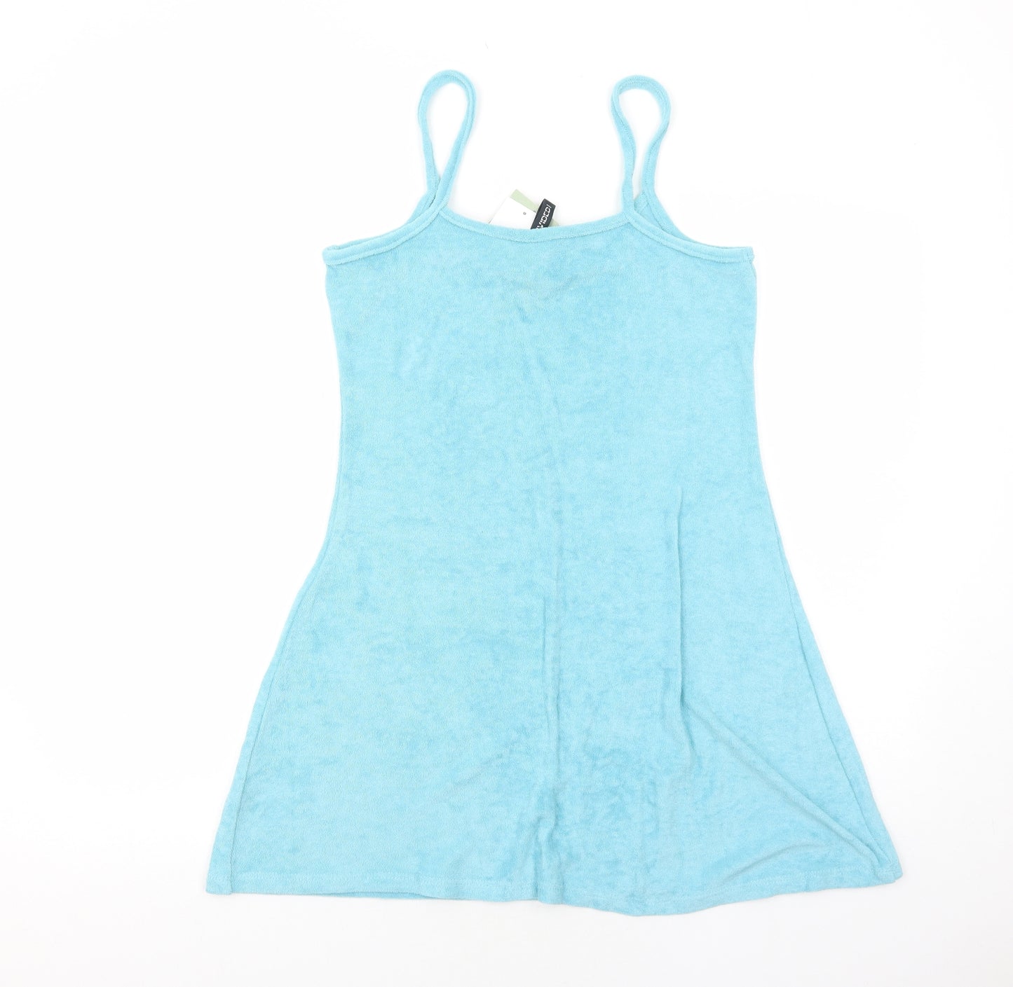 H&M Womens Blue Polyester Camisole Tank Size M Scoop Neck