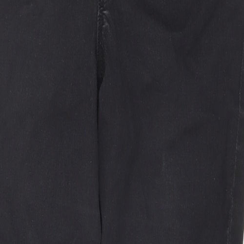 F&F Womens Black Cotton Jegging Jeans Size 14 Slim