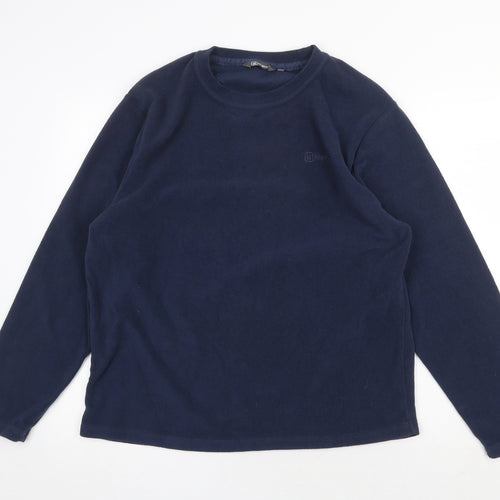Hi Gear Mens Blue Polyester Pullover Sweatshirt Size L