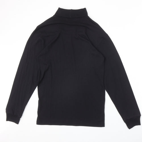 Oakridge Mens Black Polyester Pullover Sweatshirt Size S