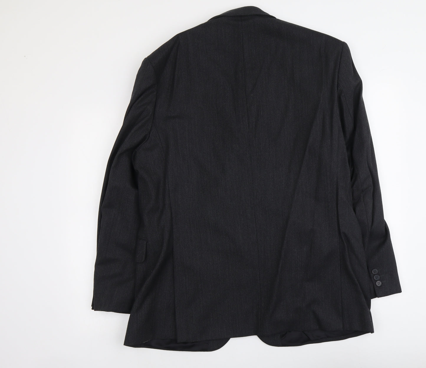 Marks and Spencer Mens Grey Wool Jacket Suit Jacket Size L Regular