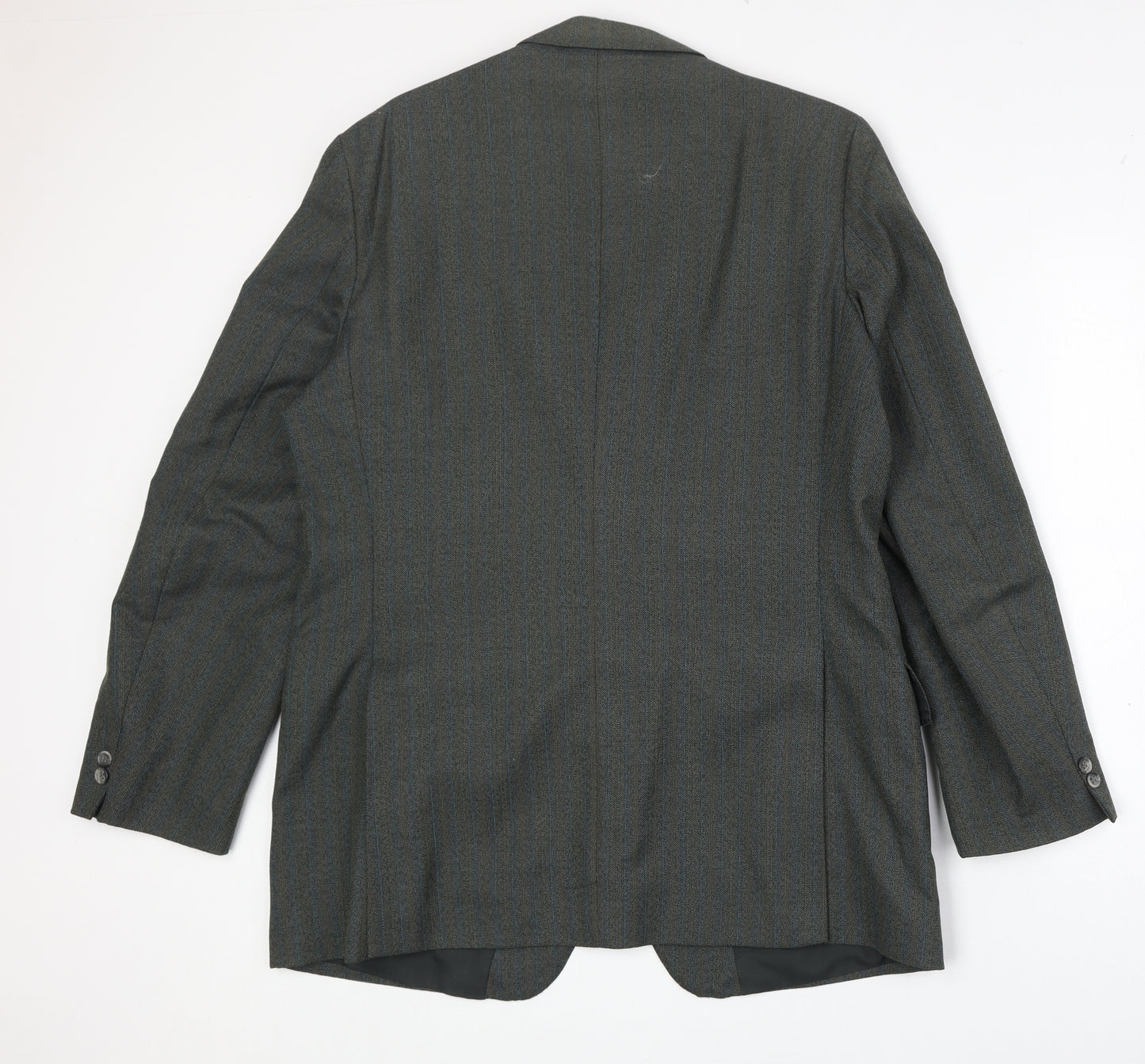 Czarina Mens Grey Polyester Jacket Suit Jacket Size 44 Regular