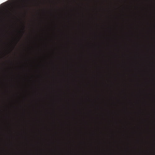 Regatta Womens Brown Polyester Pullover Sweatshirt Size 16 Button