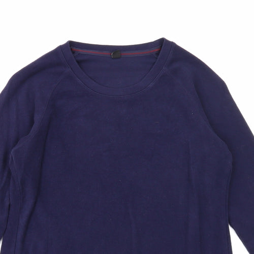 Uniqlo Womens Blue Acrylic Pullover Sweatshirt Size S Pullover