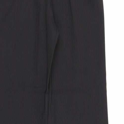 NEXT Womens Grey Polyester Dress Pants Trousers Size 12 Regular Zip