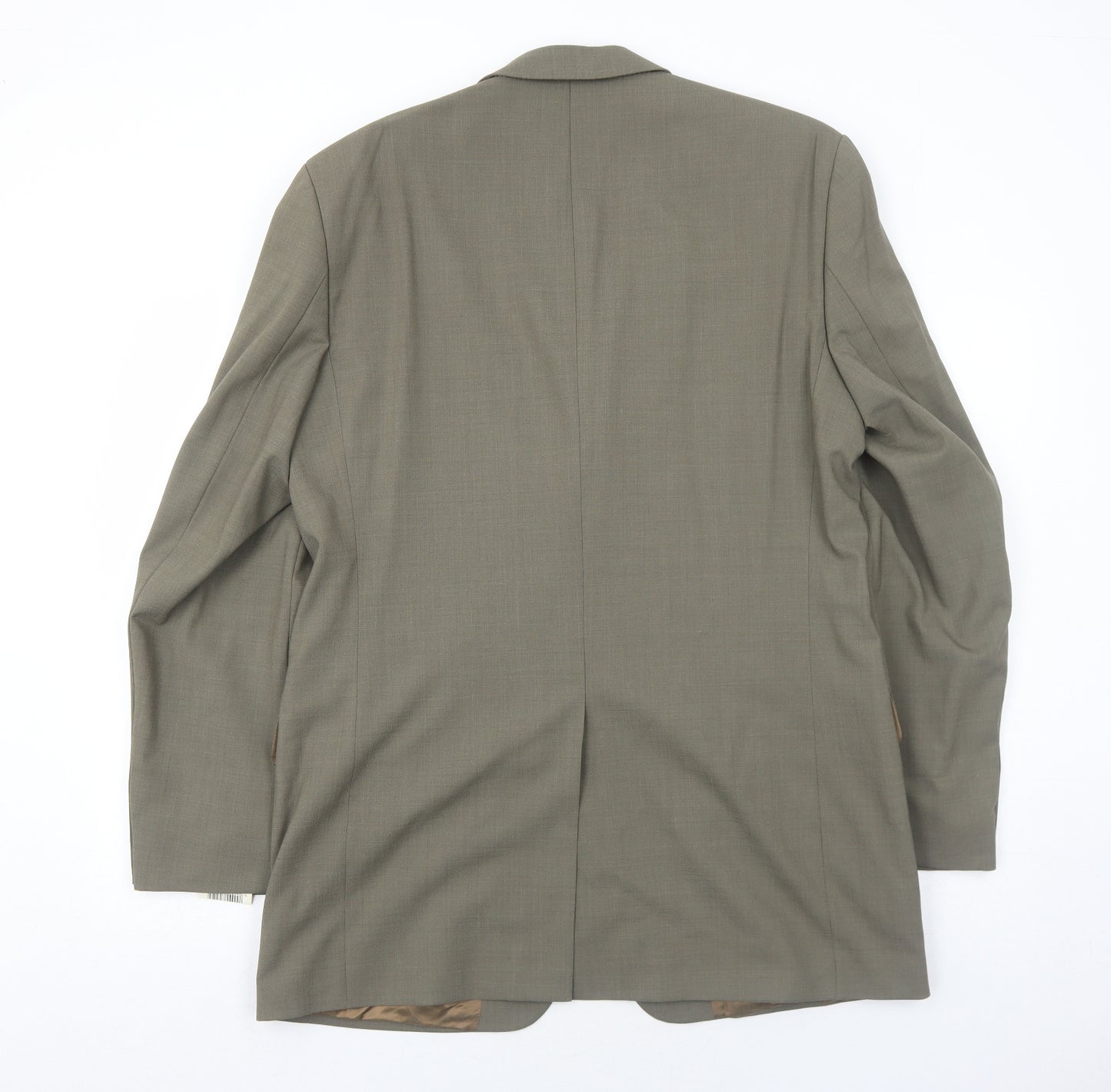 BHS Mens Brown Wool Jacket Suit Jacket Size 40 Regular