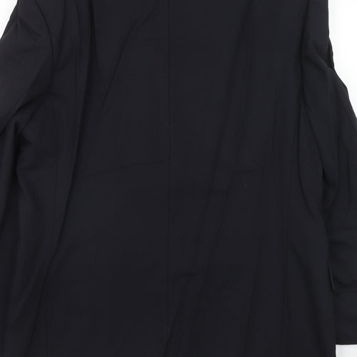 Pierre Cardin Mens Blue Wool Jacket Suit Jacket Size 40 Regular