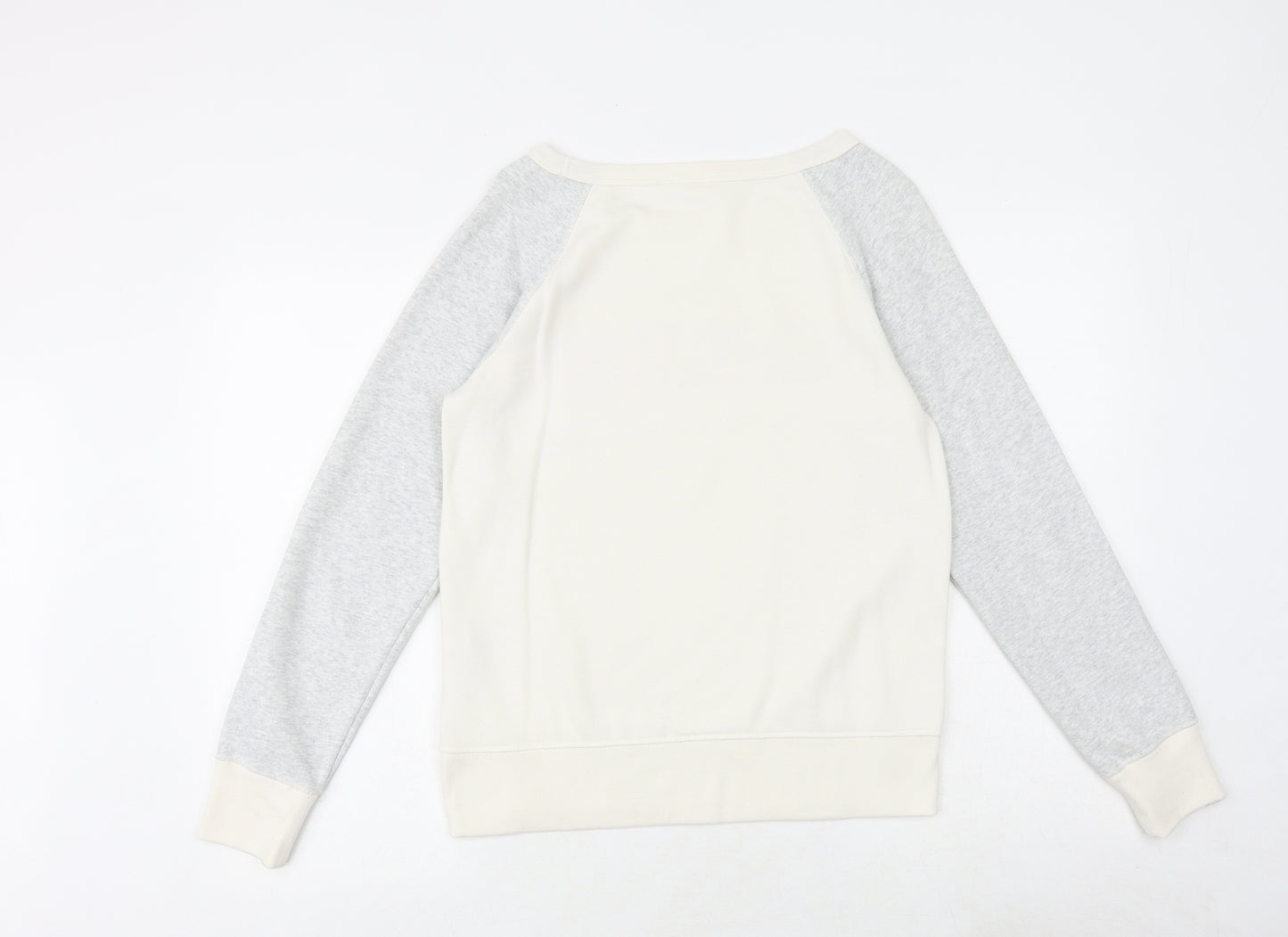 Gap Womens Ivory Cotton Pullover Sweatshirt Size XS Pullover