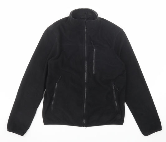 Marks and Spencer Mens Black Jacket Size S Zip