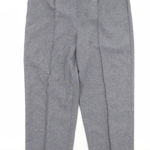 Bonmarché Womens Grey Polyester Trousers Size 16 Regular