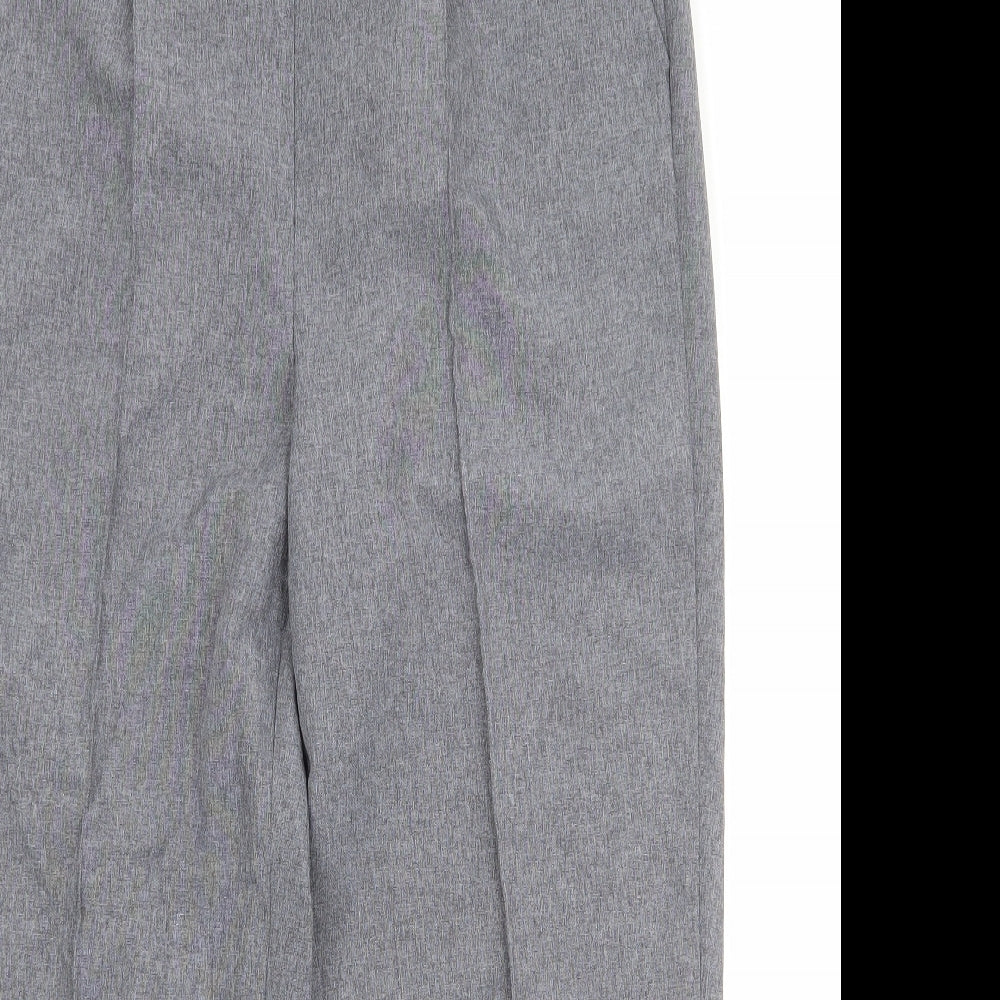 Bonmarché Womens Grey Polyester Trousers Size 16 Regular