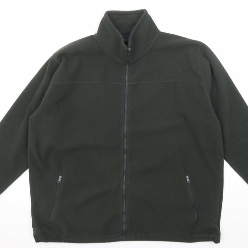 EWM Mens Green Jacket Size 2XL Zip