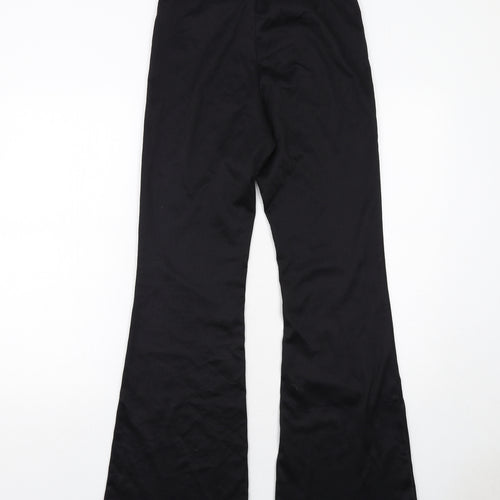 H&M Womens Black Polyester Jogger Trousers Size M Regular
