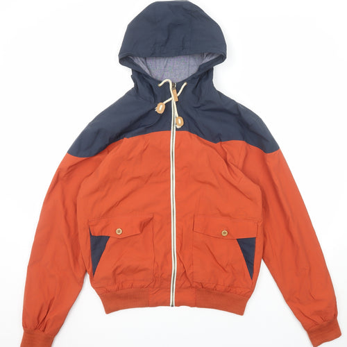 The True Heritage Mens Orange Jacket Size L Zip