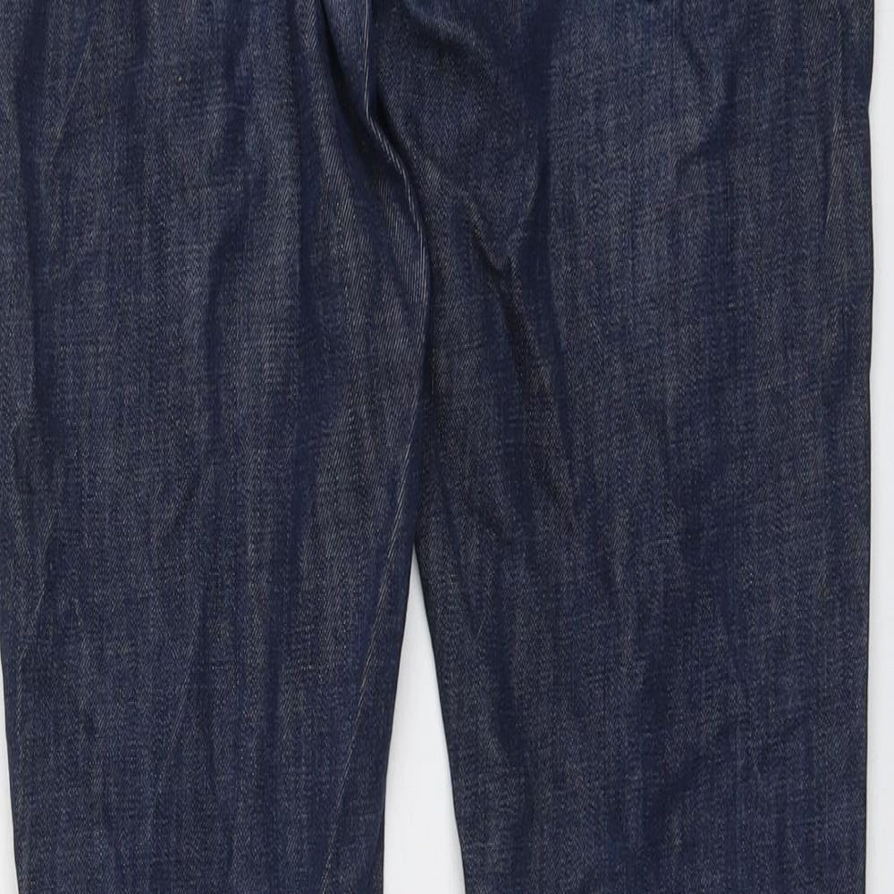 Firetrap Mens Blue Cotton Skinny Jeans Size 30 in L31 in Regular Button