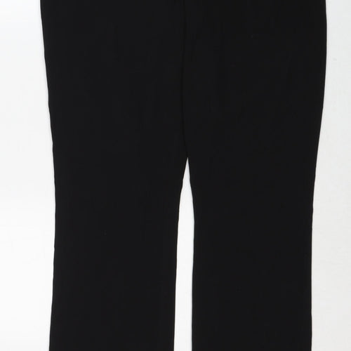Red Herring Womens Black Polyester Dress Pants Trousers Size 14 Regular