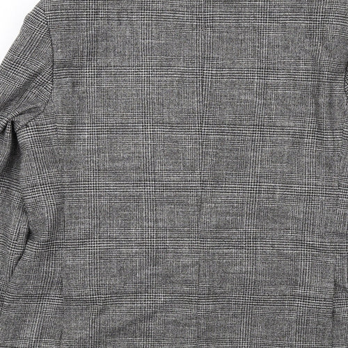 Marks and Spencer Mens Grey Viscose Jacket Suit Jacket Size 42 Regular