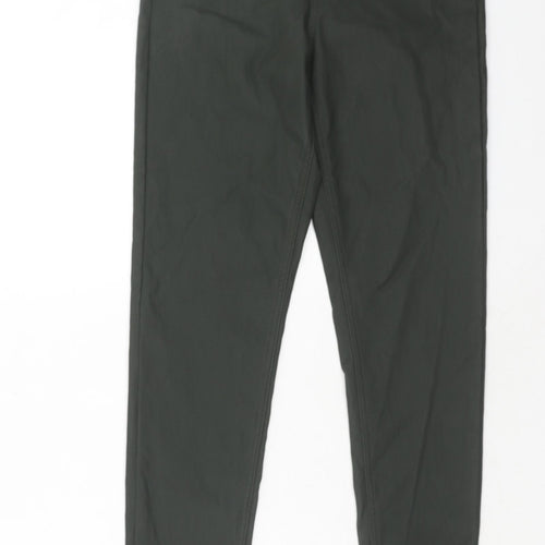 Marks and Spencer Womens Green Viscose Jegging Trousers Size 8 Regular