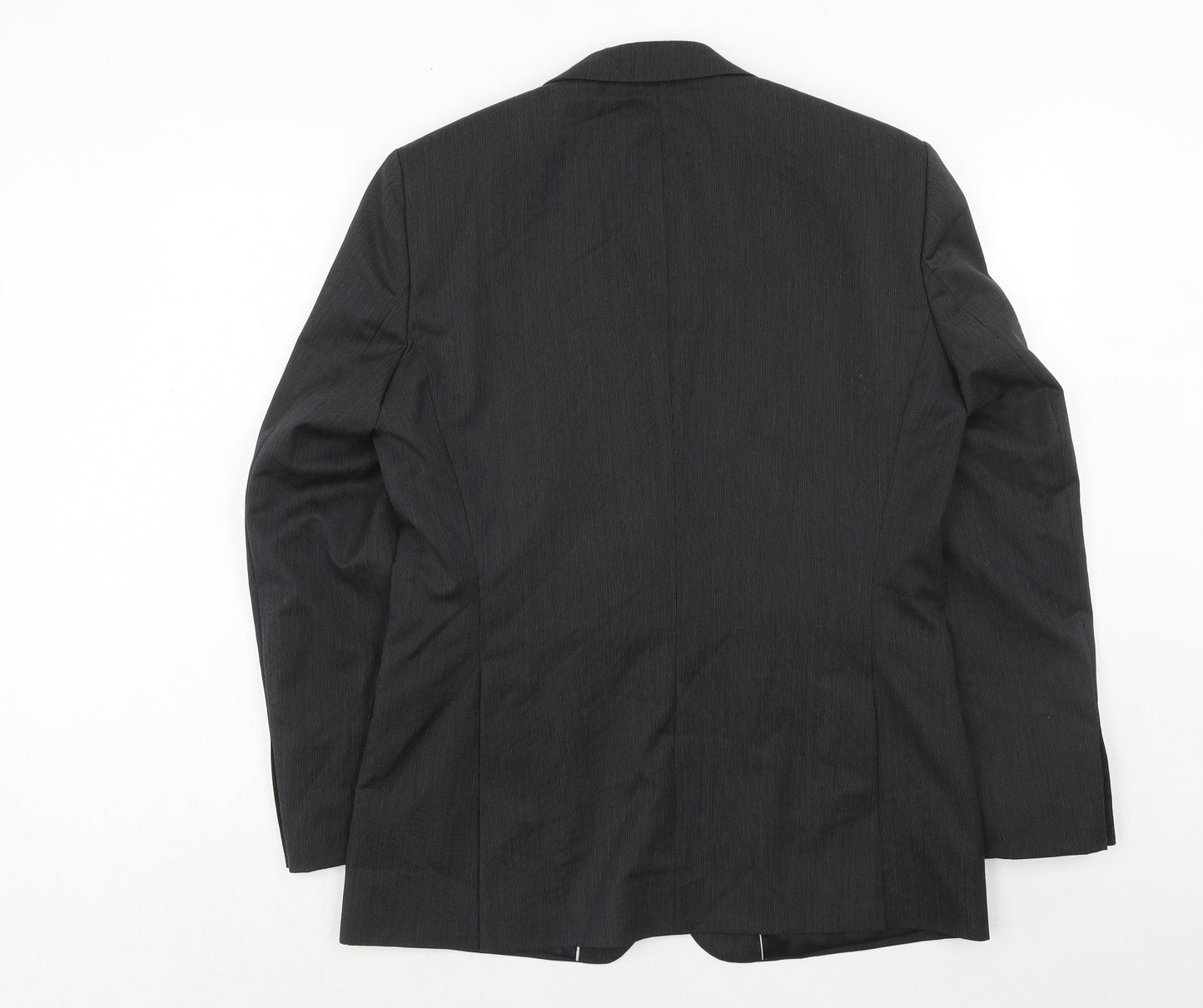 Jeff Banks Mens Grey Wool Jacket Suit Jacket Size 40 Regular