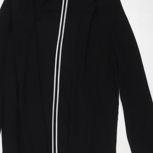 Vera Moda Womens Black Overcoat Jacket Size M
