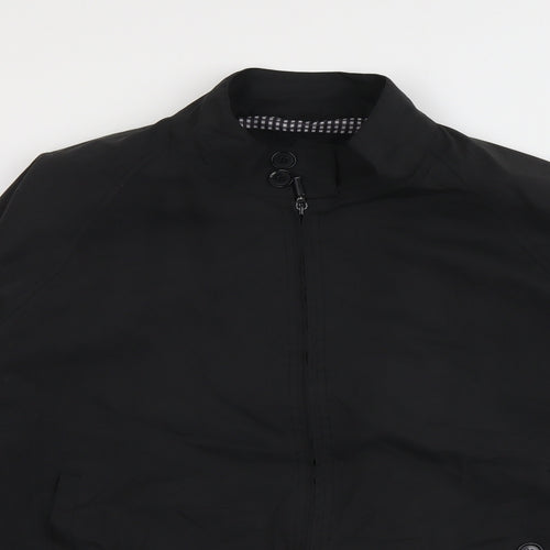 Paul Berman Mens Black Jacket Size XL Zip