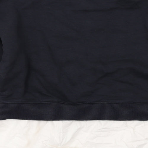 Zara Girls Black Cotton Pullover Sweatshirt Size 10 Years Pullover - Happy Today Shirt Insert