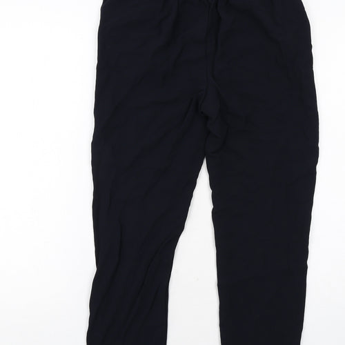 Precis Womens Blue Polyester Trousers Size 8 Regular