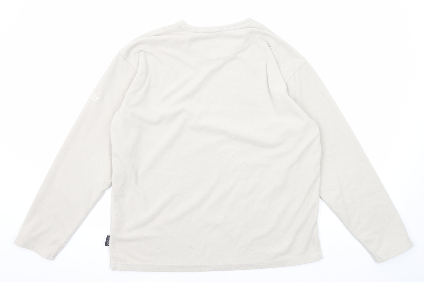Regatta Mens Ivory Polyester Pullover Sweatshirt Size L