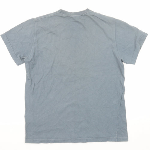 Lifer Brand Criminal Mens Grey Cotton T-Shirt Size M Round Neck