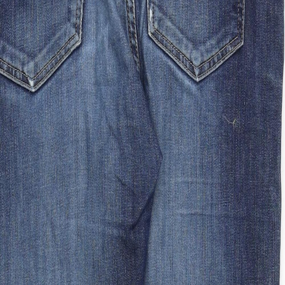 Levi's Mens Blue Cotton Skinny Jeans Size 34 in Regular Zip