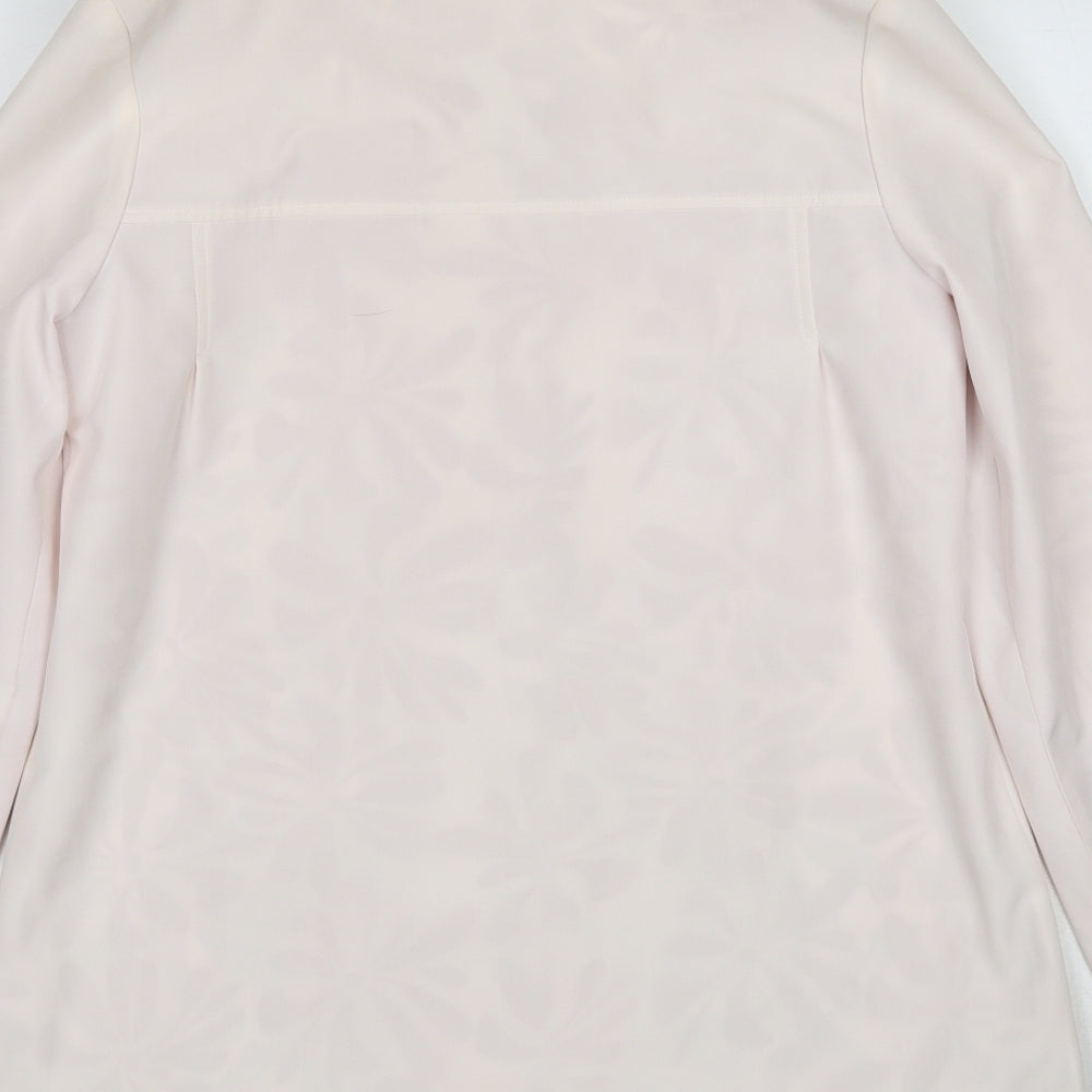 fransa Womens Multicoloured Jacket Size M Button