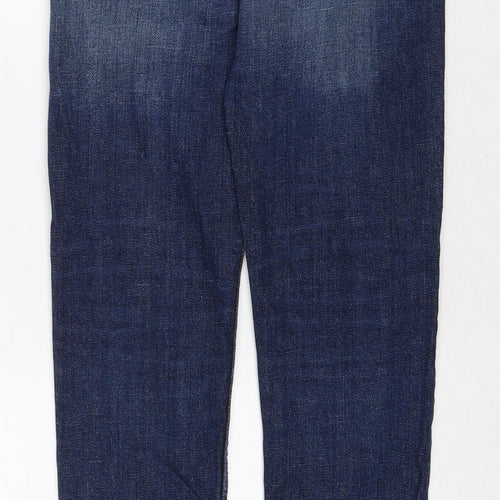 Hollister Womens Blue Cotton Skinny Jeans Size 26 in L30 in Regular Zip