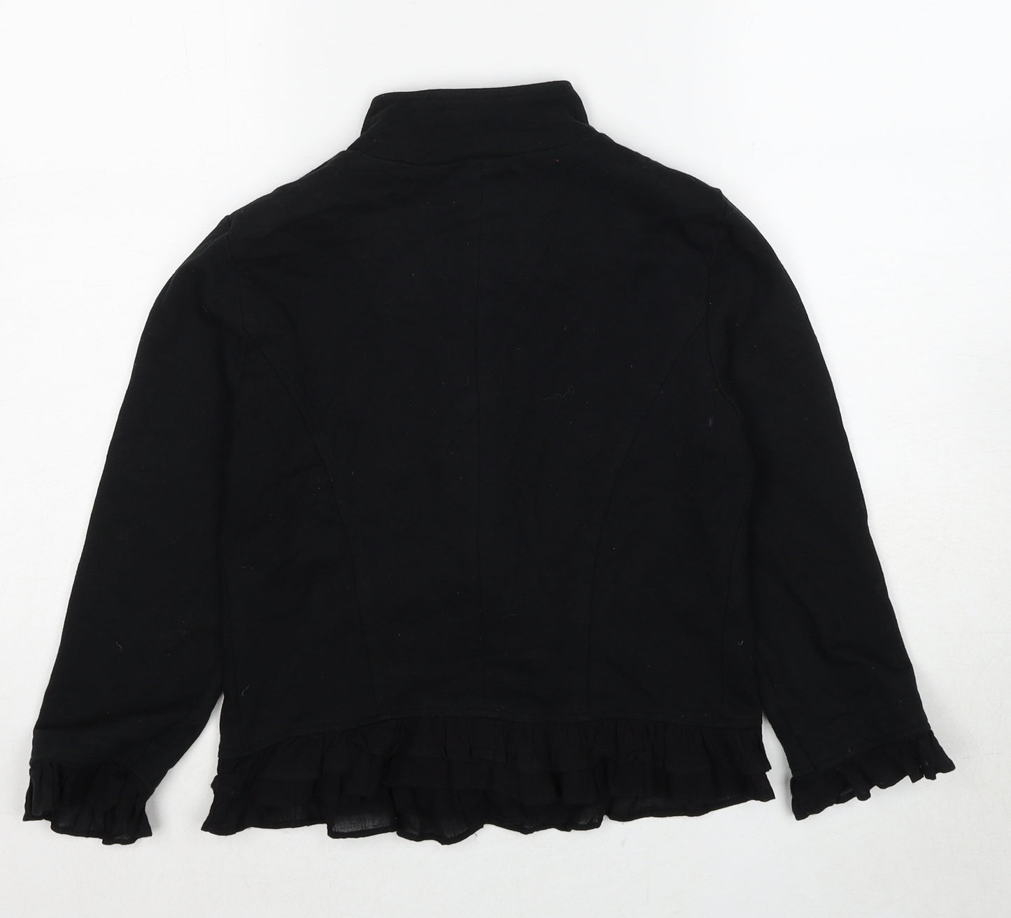 Kloois Womens Black Jacket Size S Button