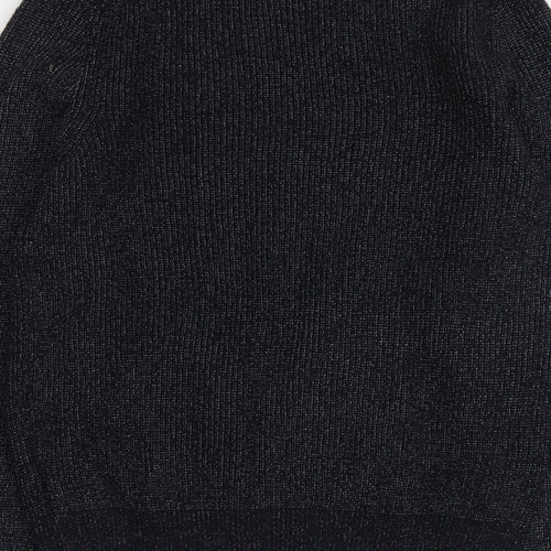 Marks and Spencer Mens Blue Round Neck Polyamide Pullover Jumper Size M Long Sleeve