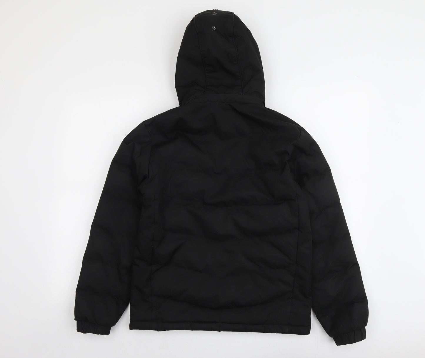 Trespass Boys Black Windbreaker Jacket Size 11-12 Years Zip - Zipped Pockets