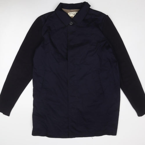 H&M Mens Blue Jacket Size 48 Button