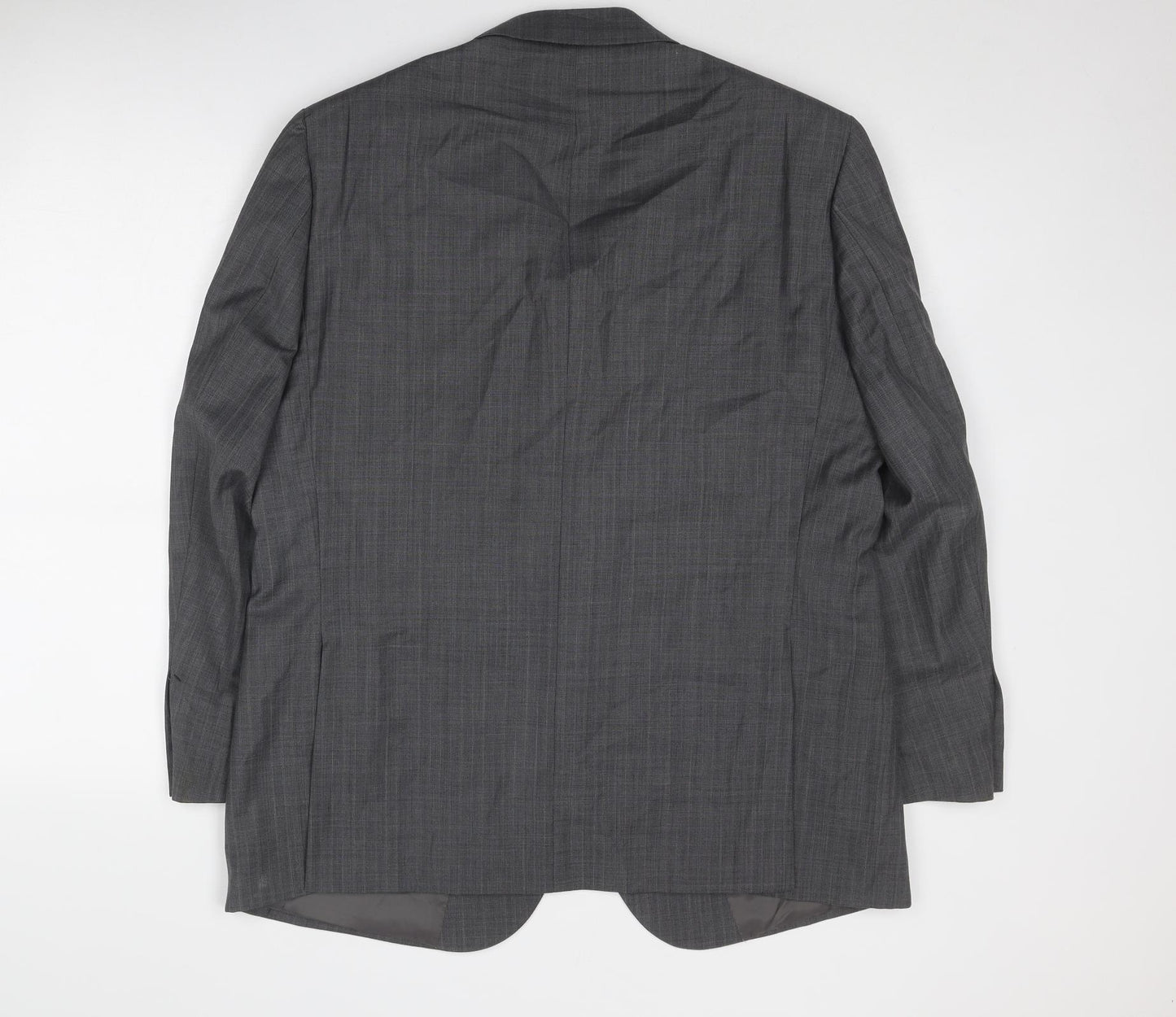 Brook Taverner Mens Grey Wool Jacket Suit Jacket Size 42 Regular