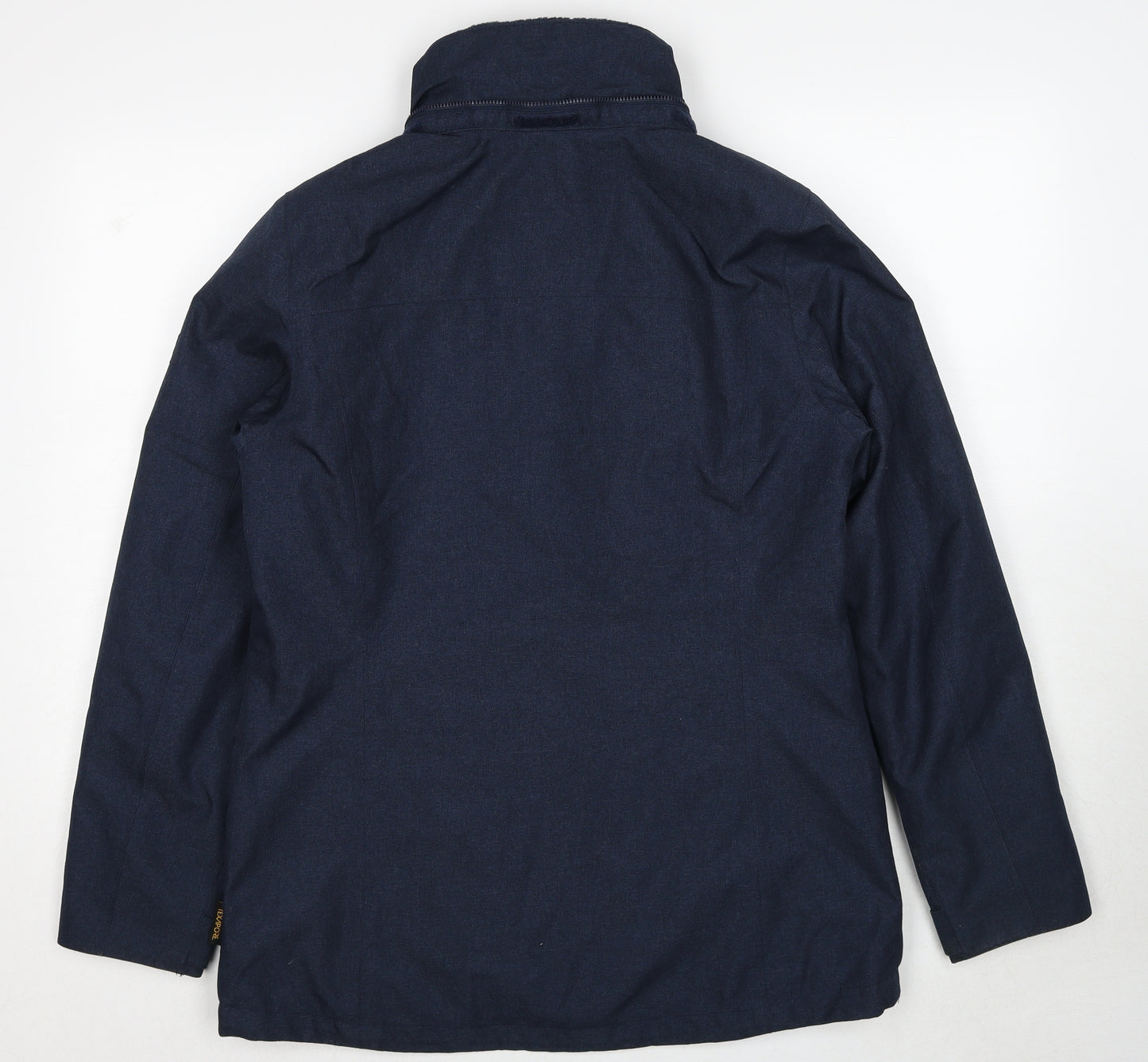 Jack Wolfskin Womens Blue Jacket Size 10 Zip - Size 10-12