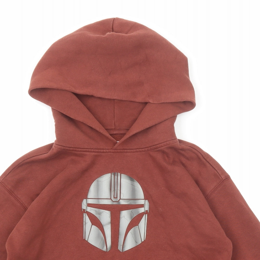 Gap Boys Brown Cotton Pullover Hoodie Size 10 Years Pullover - Boba Fett