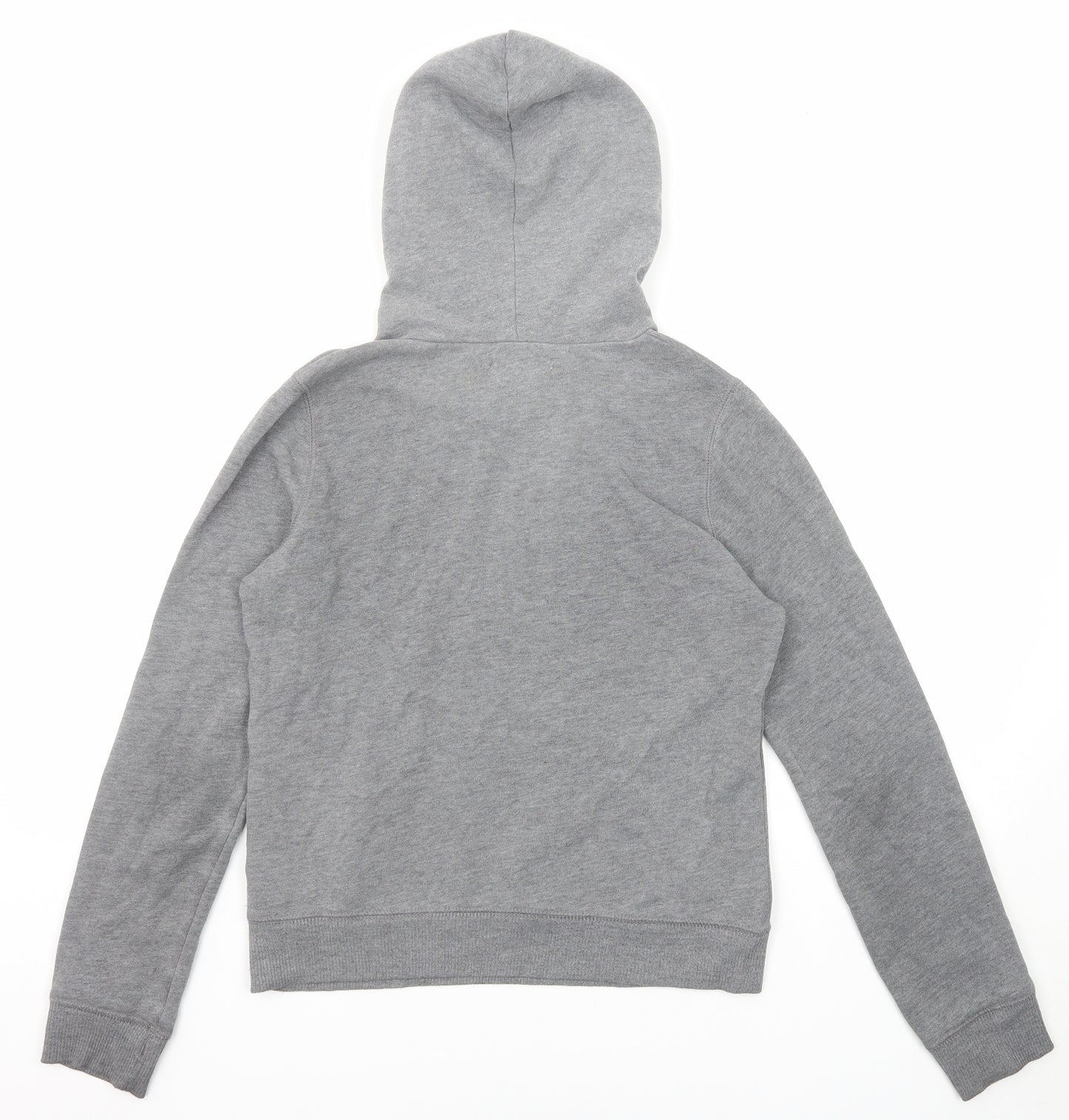 Hollister Womens Grey Cotton Pullover Hoodie Size S Pullover