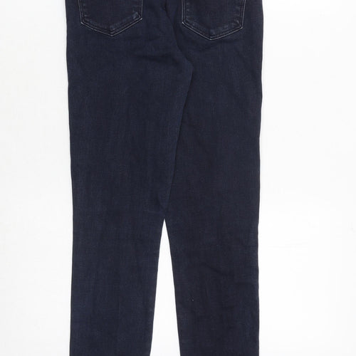 J Brand Womens Blue Cotton Skinny Jeans Size 26 in Regular Zip
