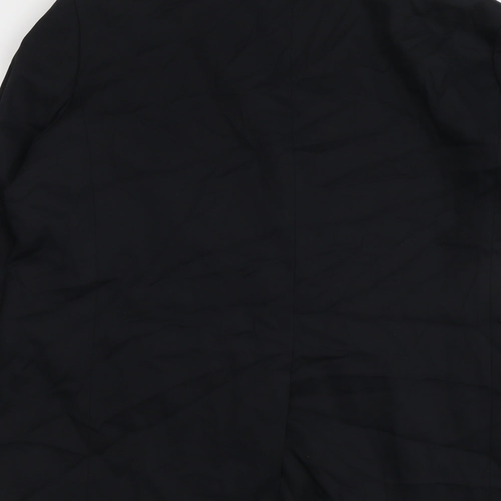 Marks and Spencer Womens Black Lyocell Jacket Suit Jacket Size 14