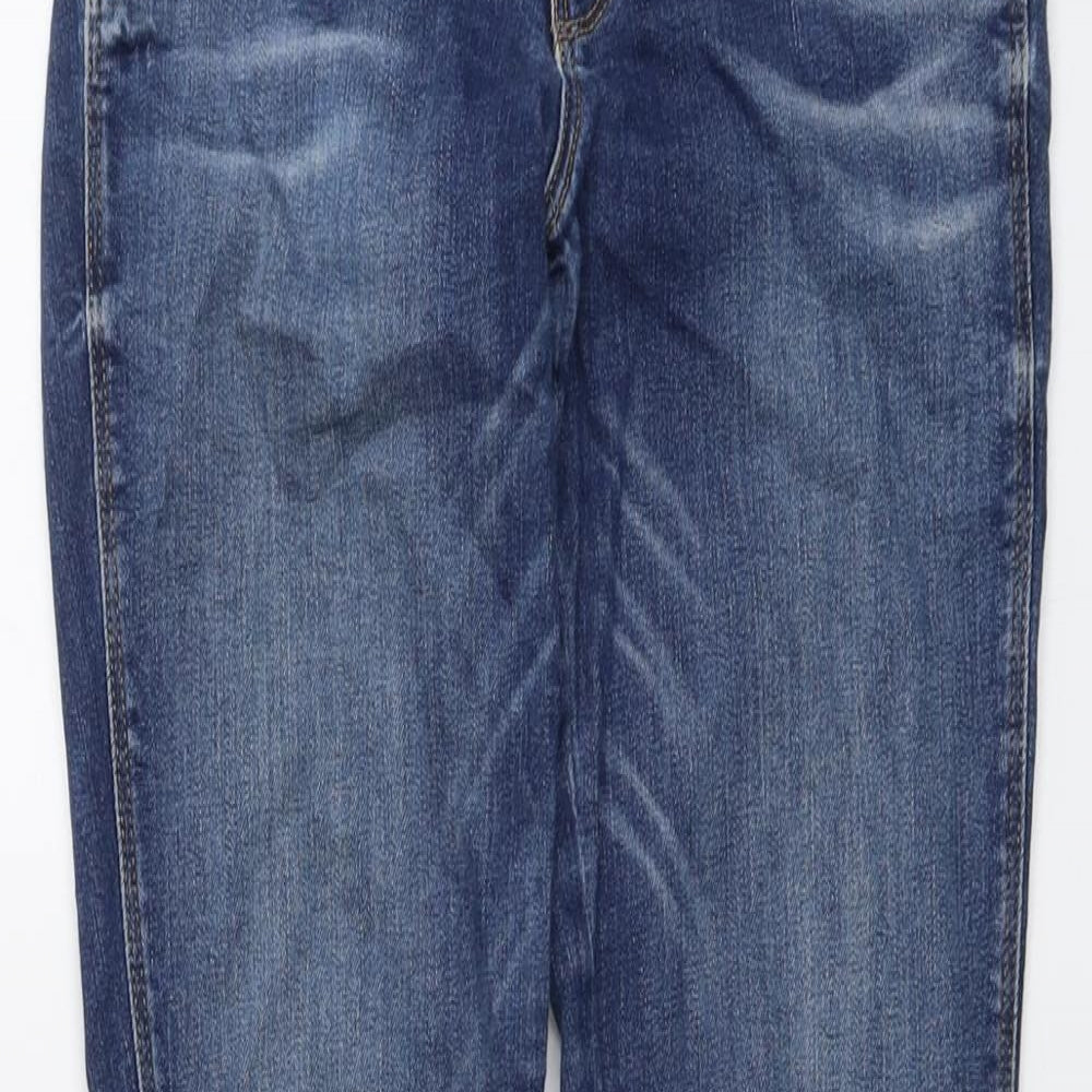 GUESS Womens Blue Cotton Skinny Jeans Size 26 in L29 in Regular Button