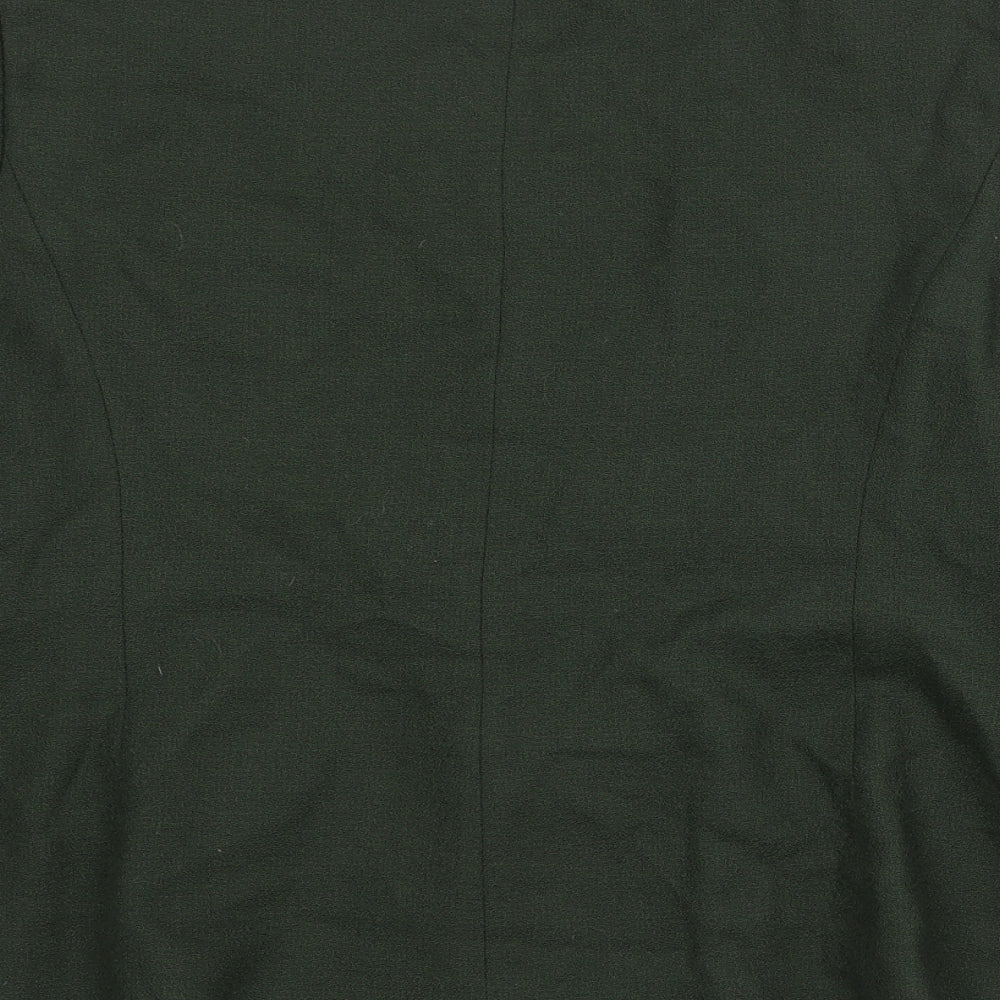 Eastex Womens Green Wool Jacket Blazer Size 16