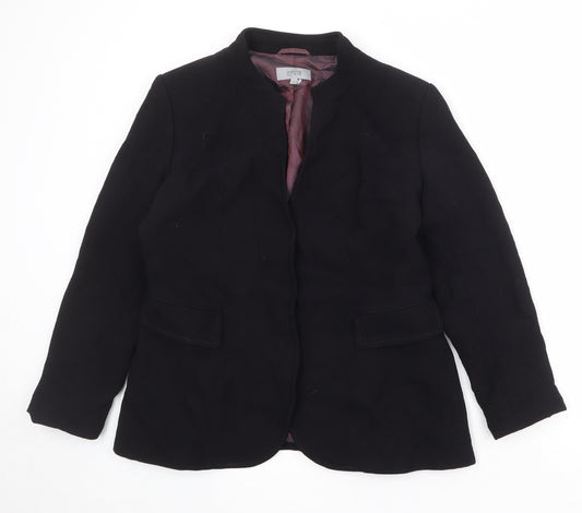 Marks and Spencer Womens Black Viscose Jacket Blazer Size 14
