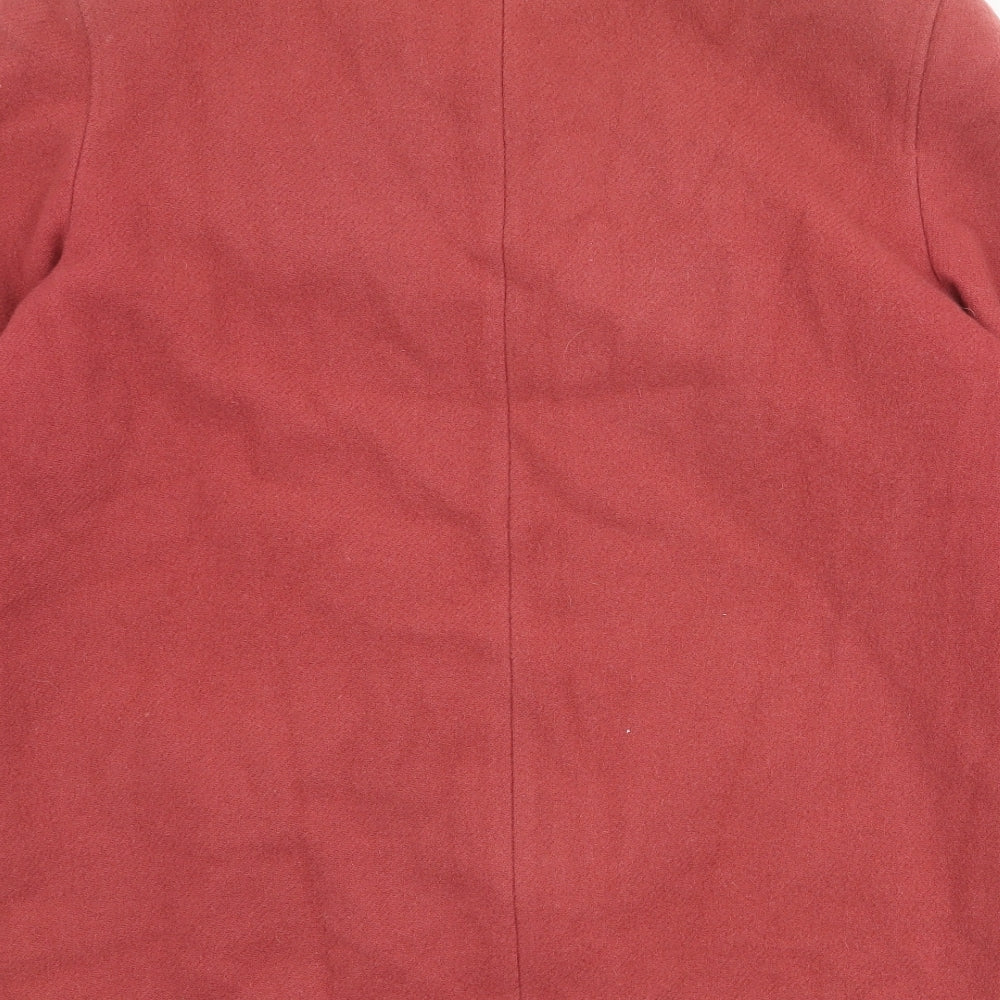 Eastex Womens Red Jacket Size 14 Button